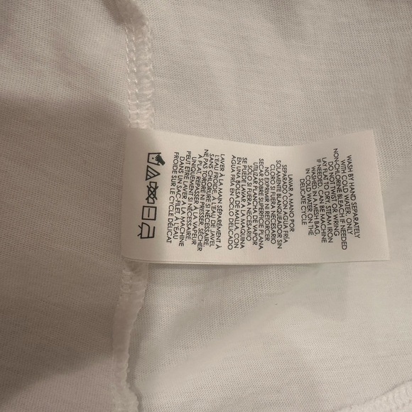 NWOT Cabi Flirt Unconventional Lace Blouse Top Romantic Feminine Sheer Sz Med - Picture 8 of 8